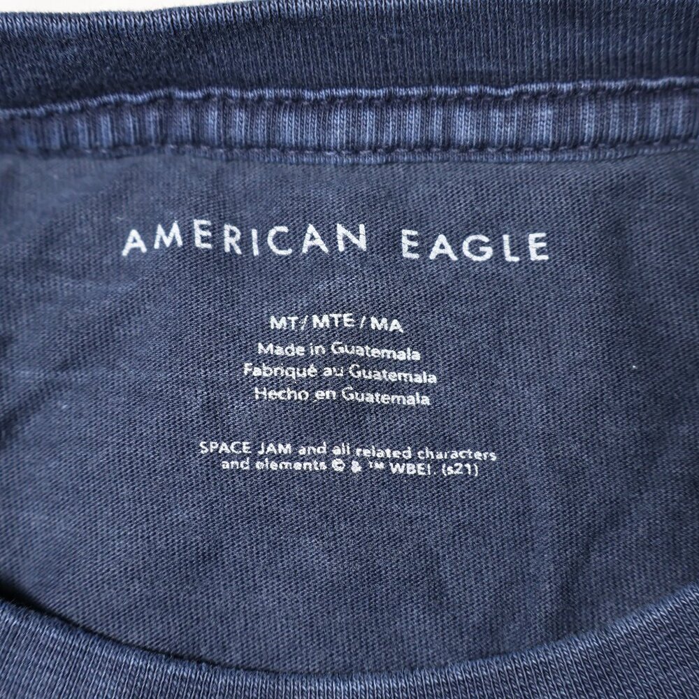 American Eagle Space Jam Long Sleeve Graphic Tee – Navy (Men’s M) - Picture 5 of 8